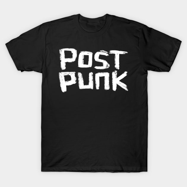 Indierock Music, Post Punk T-Shirt by badlydrawnbabe